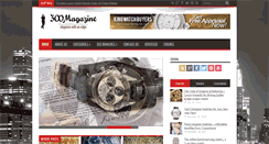 Desktop Screenshot of 300magazine.com